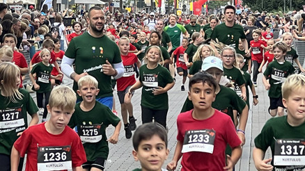 Lehrte şehir koşusuna rekor katılım