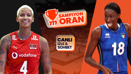 Filenin Sultanlarının finalde İtalya ile karşılaşacağı maçın heyecanı canlı yayın, canlı sohbet ve Şampiyon Oranlar ile Mislide Filenin Sultanlarının finalde İtalya ile karşılaşacağı maçın heyecanı canlı yayın, canlı sohbet ve Şampiyon Oranlar ile Mislide