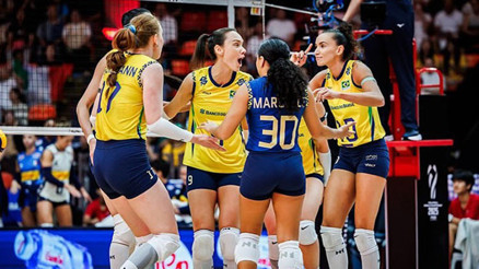 Dünya Voleybol Şampiyonası’nda bronz madalya Brezilya’nın