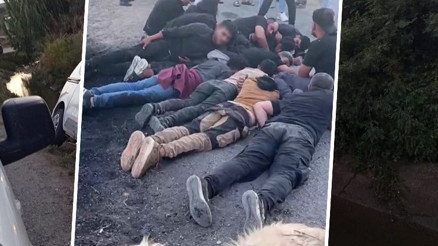 Koyun sürüsü oyunu bozdu: Böyle yakalandılar