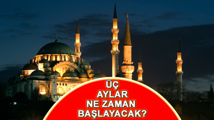 ÜÇ AYLAR BAŞLANGIÇ TAKVİMİ 2025 || Üç aylar ne zaman başlayacak Recep Şaban Ramazan (Üç Aylar) başlangıç tarihi