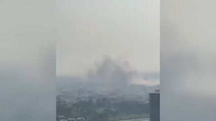 Katarda peş peşe patlama sesleri