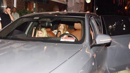 Manken Şevval Şahinin bindiği araçtaki Resmi Hizmete Mahsustur yazısı sahte çıktı