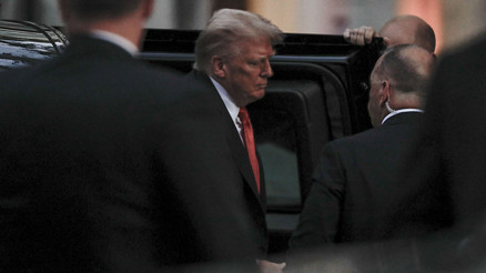 Trumpa restoranda Gazze protestosu