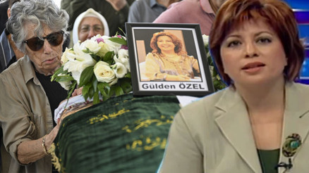 Ünlü spiker Gülden Özel son yolculuğuna uğurlandı