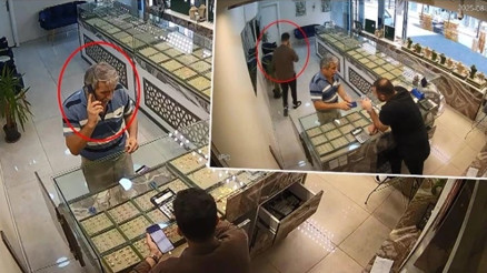 Kuyumcu, müşterisini 250 bin lira dolandırılmaktan kurtardı: O anlar kamerada