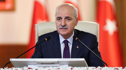 TBMM Başkanı Kurtulmuş: İsrailin son saldırıları hepimizi derin uyanışa sevk etmesi gereken bir adım