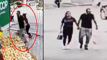 Bursada pes dedirten görüntü: El ele geldiler 6 kilogram kavurmayı çaldılar