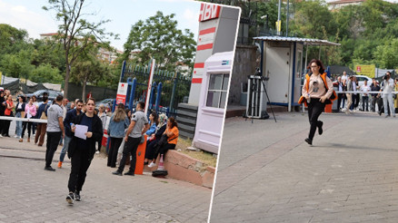 KPSS heyecanı: Adaylar koşarak yetişti