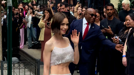 Lily Collins, aşırı zayıflığıyla dikkat çekti