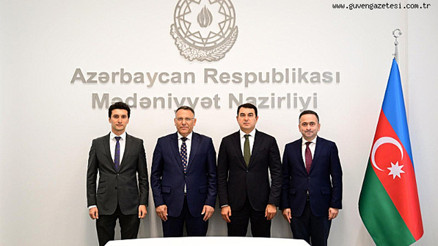 Iğdır Üniversitesi Rektörü ve Türkiye Azerbaycan Derneği Genel Başkanı Prof. Dr. Ekrem Gürel’den ziyaret