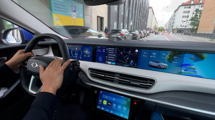 Togg T10Fin test sürüşü