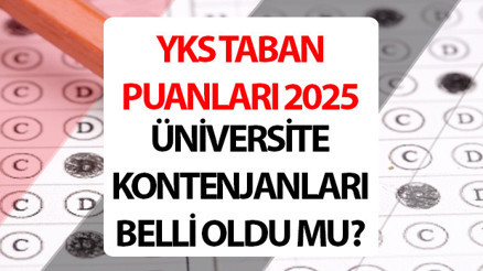 YKS TABAN PUANLARI TABLOSU VE YKS EK TERCİH BOŞ KALAN KONTENJANLAR 2025 (PDF İNDİR) || YKS üniversite boş kontenjanlar listesi belli oldu mu, ne zaman açıklanacak Devlet ve özel üniversite 2 yıllık ön lisans - 4 yıllık lisans bölümleri taban puanları 2025 YKS TABAN PUANLARI TABLOSU VE YKS EK TERCİH BOŞ KALAN KONTENJANLAR 2025 (PDF İNDİR) || YKS üniversite boş kontenjanlar listesi belli oldu mu, ne zaman açıklanacak Devlet ve özel üniversite 2 yıllık ön lisans - 4 yıllık lisans bölümleri taban puanları 2025