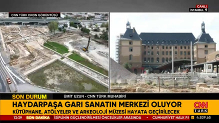 Bakan Ersoy duyurdu: Haydarpaşada heyecan verici çalışma