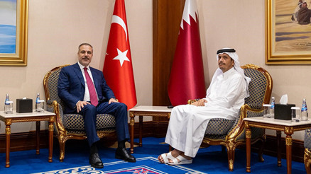 Dışişleri Bakanı Hakan Fidan, Katarlı mevkidaşı El Sani ile görüştü