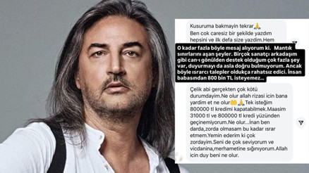 Çelik isyan etti: İnsan babasından isteyemez o kadar parayı