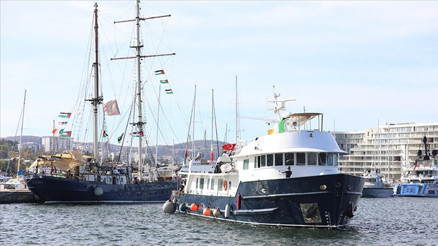 Küresel Sumud Filosudan 11 tekne daha Gazze yolculuğuna başladı