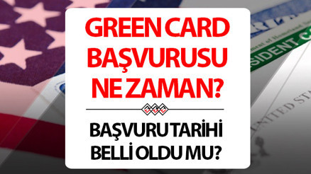 Green Card başvuru tarihi 2026 | Green Card (ABD Yeşil Kart) başvuruları ne zaman başlayacak, başladı mı, nasıl yapılır Green Card başvuru tarihi 2026 | Green Card (ABD Yeşil Kart) başvuruları ne zaman başlayacak, başladı mı, nasıl yapılır