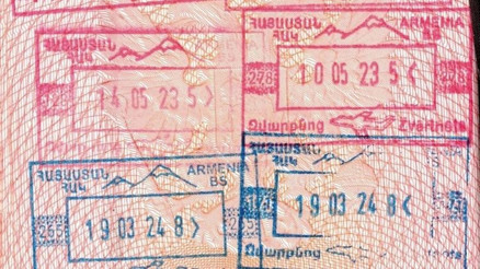 Erivan’dan iyi niyet jesti… Pasaport damgasından Ağrı Dağı’nı çıkardılar