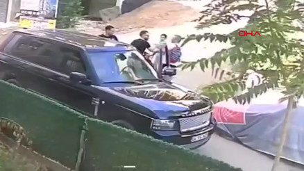 Çocuklarının gözü önünde babaya tokat atan cip sürücüsü tutuklandı