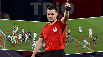 Fenerbahçe - Alanyaspor maçındaki hakem kararlarını Trio değerlendirdi: İki pozisyon da penaltı Sahada da, VAR odasında da penaltı