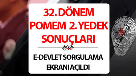 32. DÖNEM POMEM 2. YEDEK SONUÇLARI SORGULAMA (e-devlet PA.edu.tr) || Polis Akademisi POMEM yedek aday alımı sonuçları açıklandı