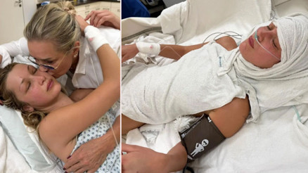 Ünlü modelin annesi hastane odasından paylaştı... Yürek parçalayan mücadele.. Çektiği acıyı anlatmaya kelimeler yetmez