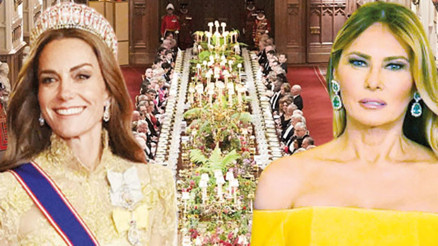 Trump’a kral sofrası