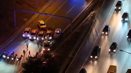 Trafik güvenliğini tehlikeye düşüren 17 motosikletli yakalandı