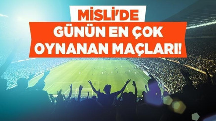 Süper Lig’de haftanın açılış maçında Göztepe evinde Beşiktaş’ı ağırlıyor… İşte Misli’den Günün En Çok Oynanan Maçları