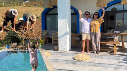 İstanbuldan kaçtı, doğanın kucağına hayallerindeki evi yaptırdı... İşte ünlü oyuncunun yeni hayatı