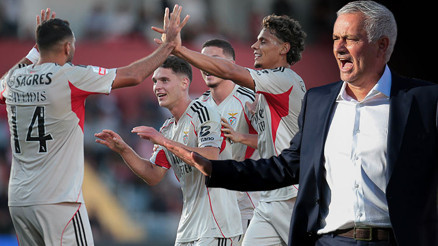 Mourinho, Benfica kariyerine galibiyetle başladı