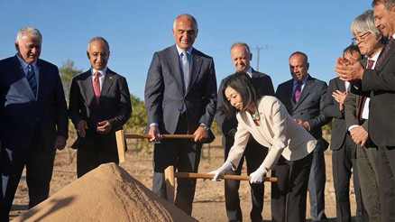 Bakan Ersoydan Japonya Altes Prensesi Mikasaya teşekkür