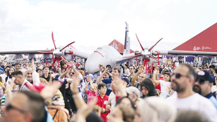 TEKNOFEST uçuşları nefes kesti