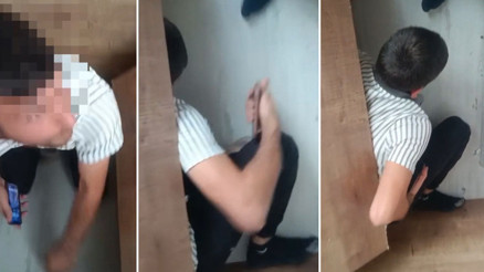 Karabükte firari hükümlü, dolabın içindeki gizli bölmede yakalandı