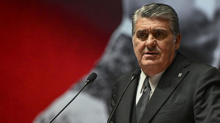 Beşiktaştan Fenerbahçenin yeni başkanı Sadettin Sarana tebrik