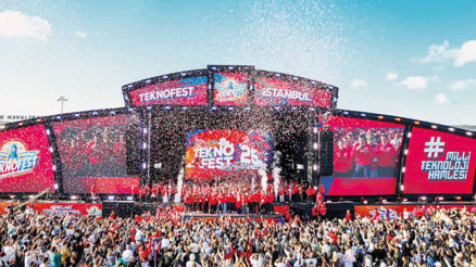 Teknofest İstanbul’a 1 milyon 32 bin ziyaretçi