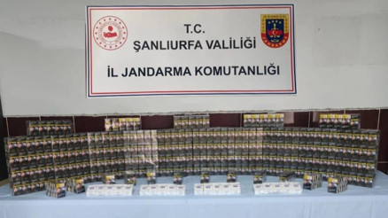 Şanlıurfa ve Kayseride kaçak sigara operasyonu