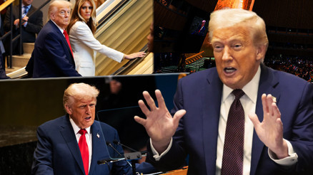 New Yorktaki Genel Kurula aksilikler damga vurdu: BM çalışanları Trumpla dalga geçti