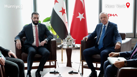 Cumhurbaşkanı Erdoğan, Suriye Cumhurbaşkanı Şara ile görüştü