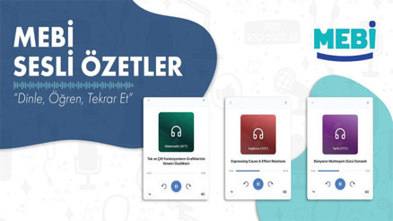 MEB: MEBİye sesli özetler eklendi