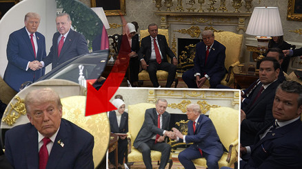 Trump ve Erdoğan görüşmesi dünya basınına damga vurdu: F-35ler ve savunma anlaşmaları masadaydı Dikkat çeken rozet detayı