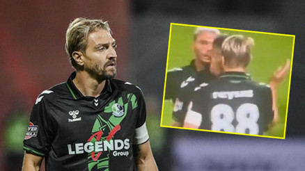 Caner Erkin takım arkadaşına tokat attı, kırmızı kart gördü