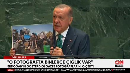 Cumhurbaşkanı Erdoğanın BMde gösterdiği fotoğrafın sahibi CNN TÜRKe konuştu