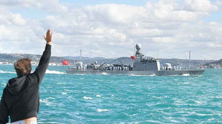 Boğaz’da ‘Preveze’ geçiti