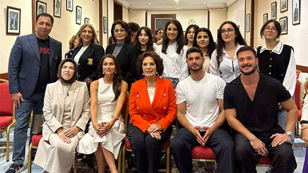 Hülya Koçyiğit Bakü’nün onur konuğu