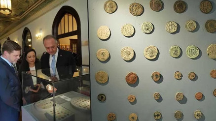Roma dönemine ait 83 sikke, ABDden Türkiyeye iade edildi