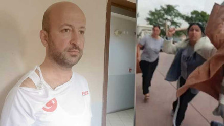 Velayet kavgasında kadınlardan sopalı saldırı Velayet kavgasında kadınlardan sopalı saldırı