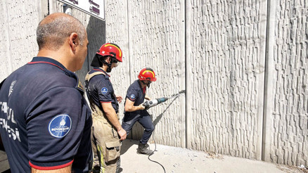 Betonun ardında ölüm kalım savaşı