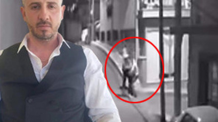 Boğazından bıçakladı Korkunç cinayet kamerada